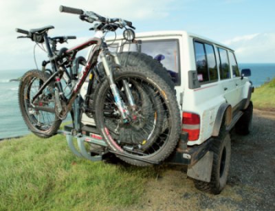 Grip sports bike rack top